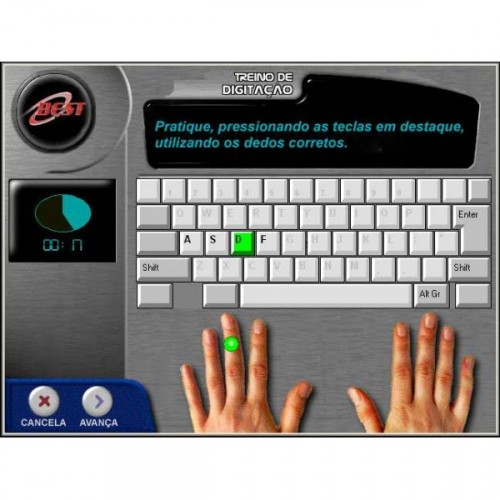 historiajaragua: Curso de digitação online + Game